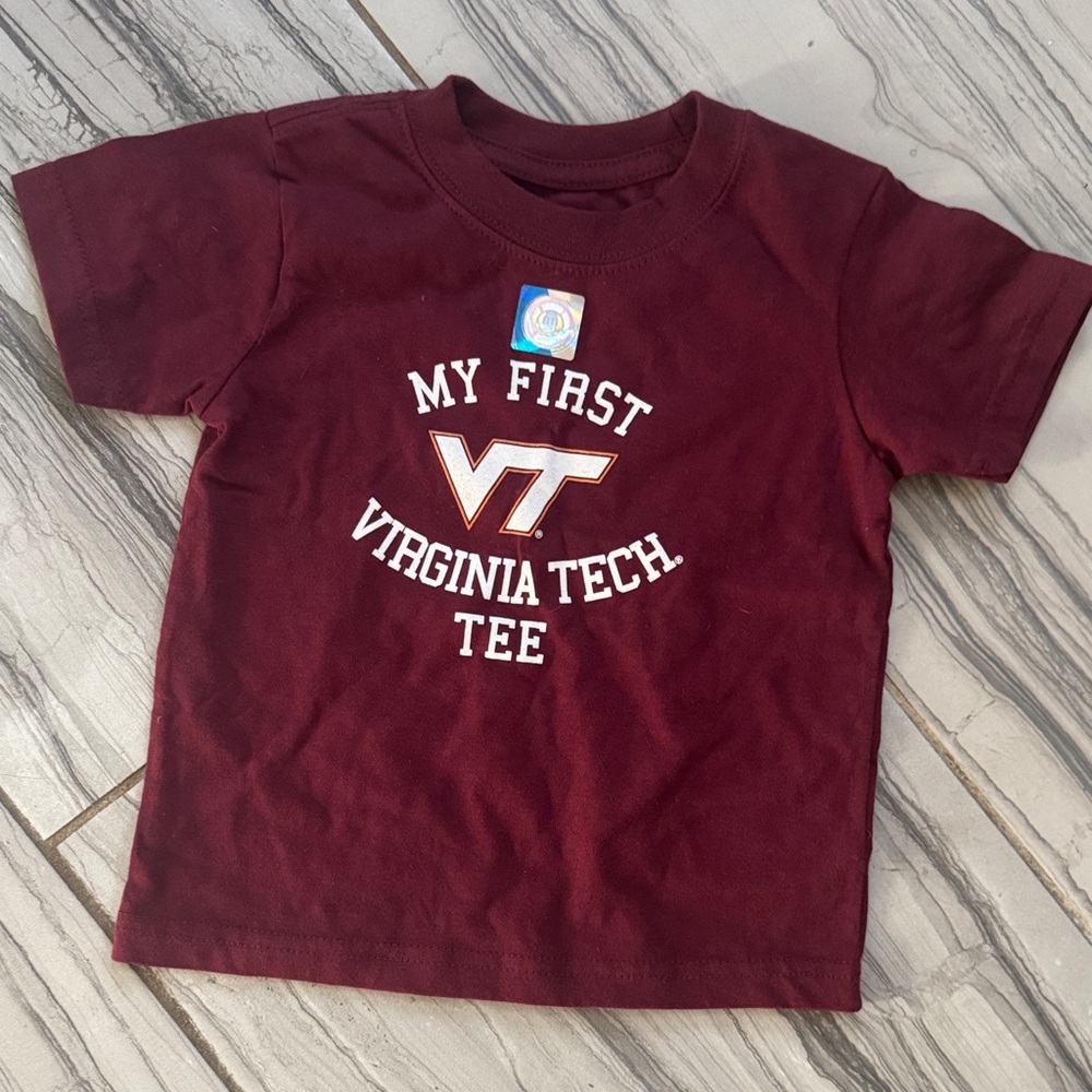 Virginia Tech Kids Maroon T-Shirt